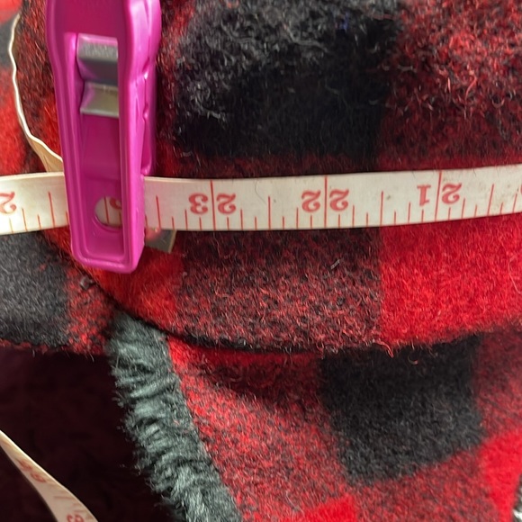 Plaid wool hat - Picture 2 of 4